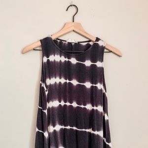 Tie-dye Tank Swing Dress
